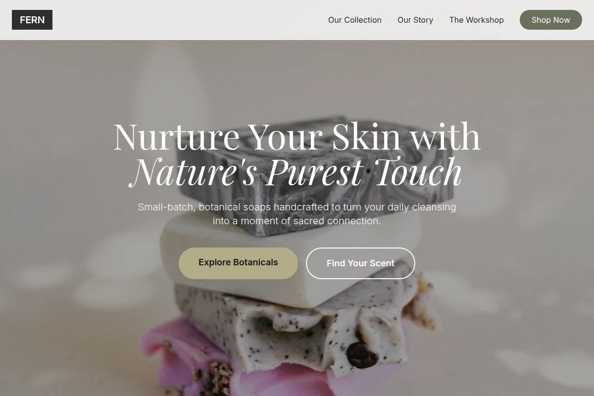 Fern Handmade Soap
