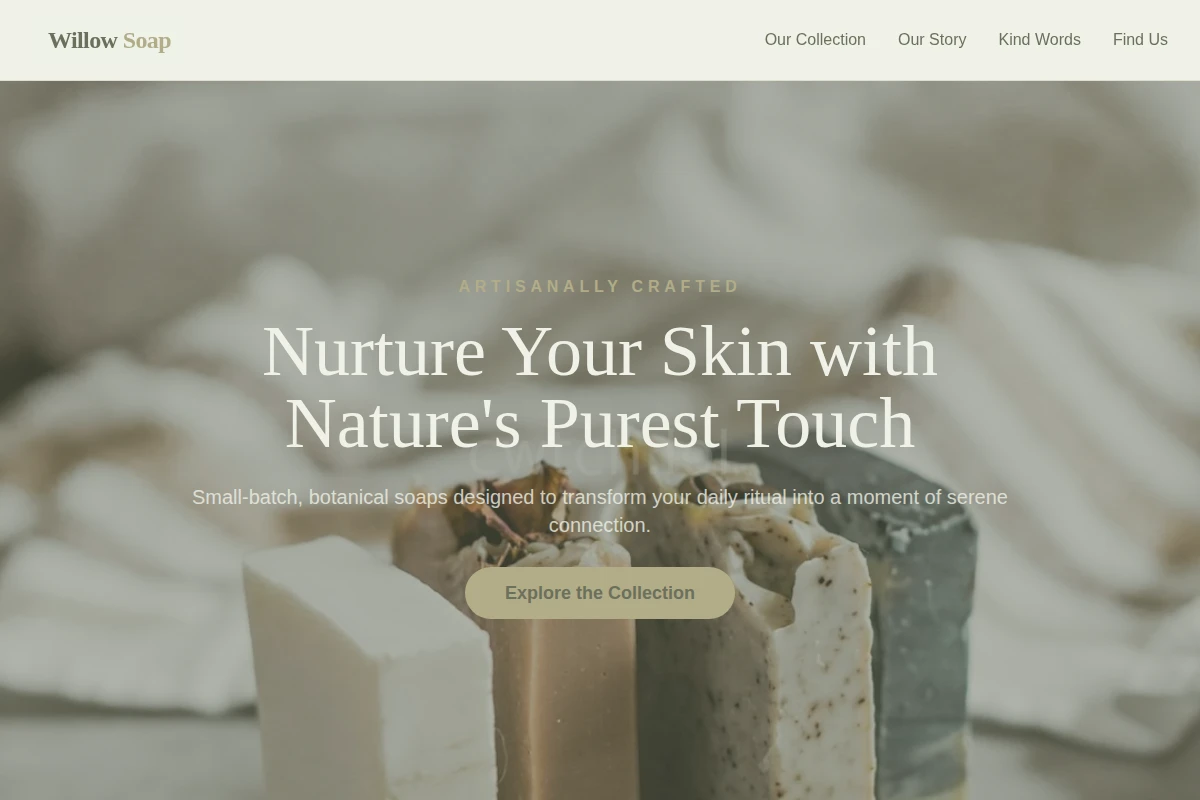 Willow Handmade Soap